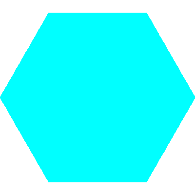 purple hexagon